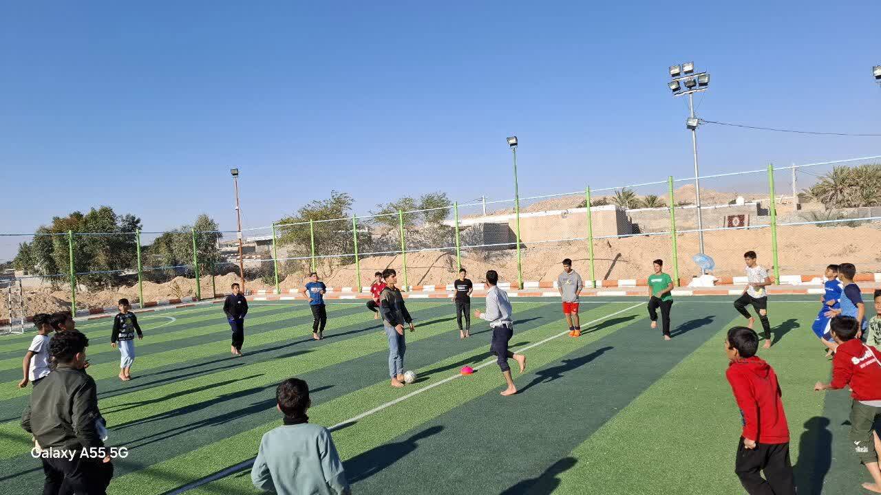 حضور تیم بخش جولکی از توابع آغاجاری در جام فوتبال رمضان