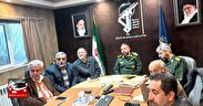 نشست با هنرمندان بسیجی در ساوجبلاغ/لزوم معرفی هنرمندانه‌ی شهدا توسط هنرمندان