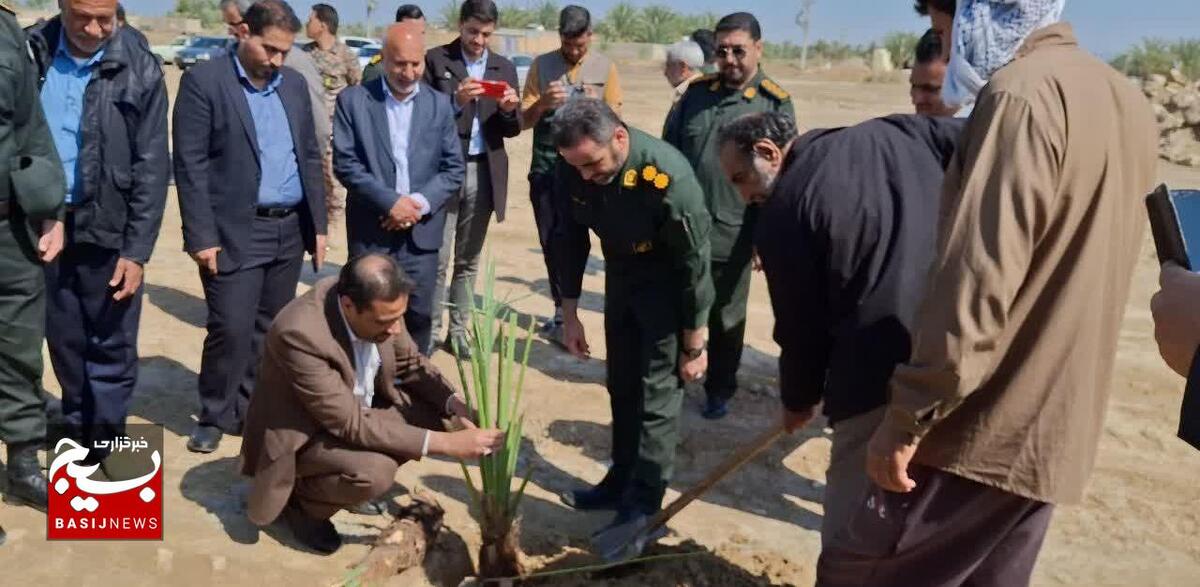 طرح کاشت درخت در باغ فدک حضرت زهرا(س)  در شادگان