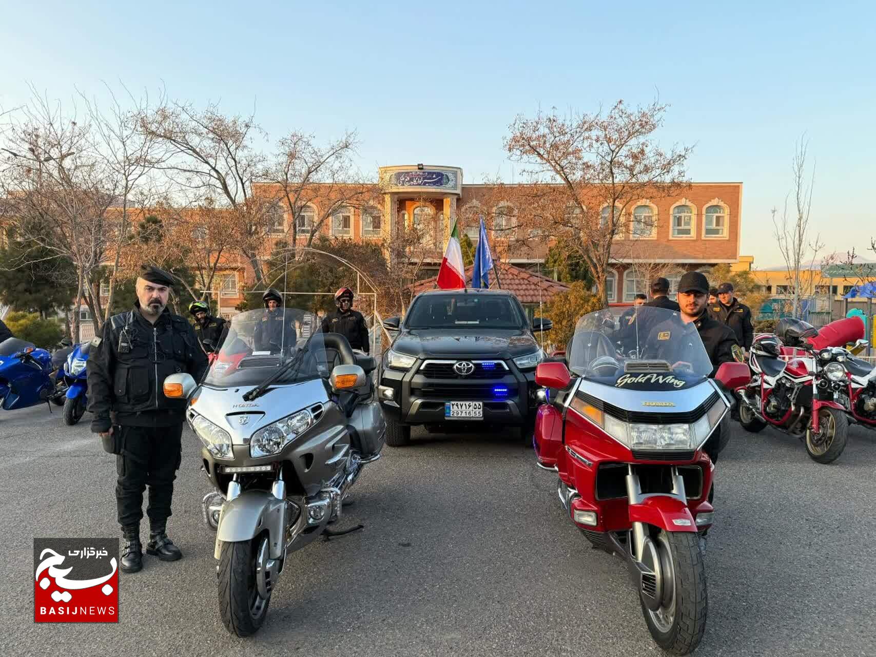 شیرخوارگاه احسان و احسان هیات موتورسواران بسیج سپاه عاشورا