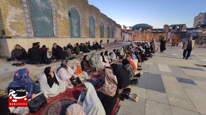 نوای میزبانی  رمضان در آستانه اشرفیه