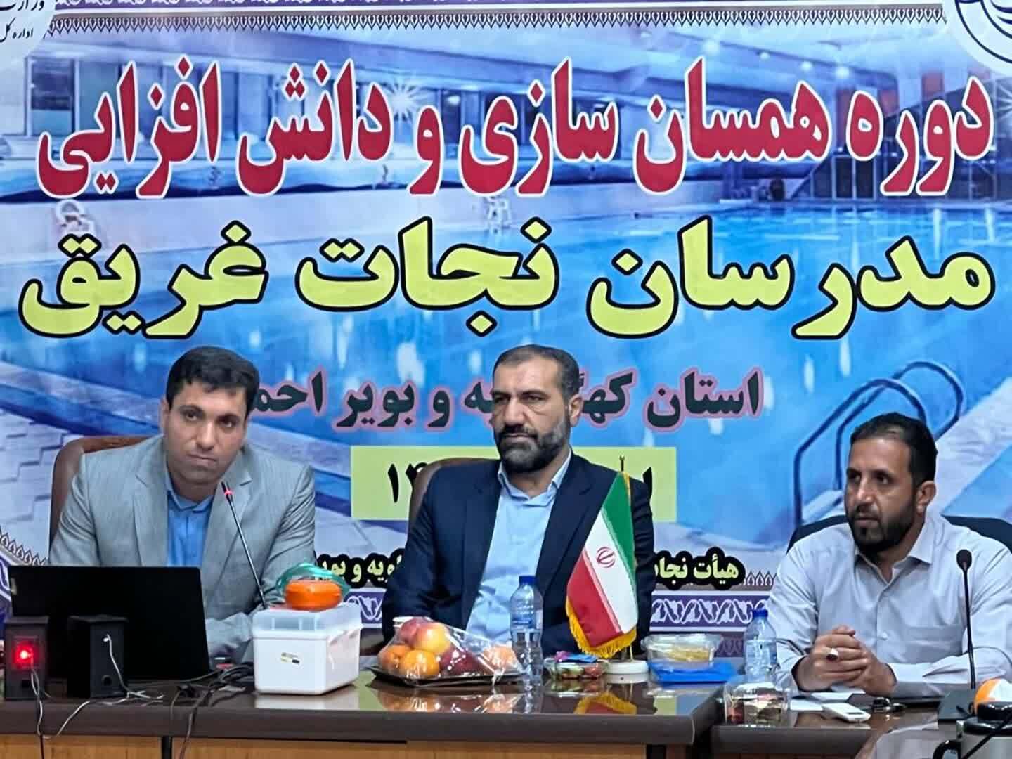 برگزاری دوره همسان سازی مدرسان نجات غریق استان کهگیلویه و بویراحمد