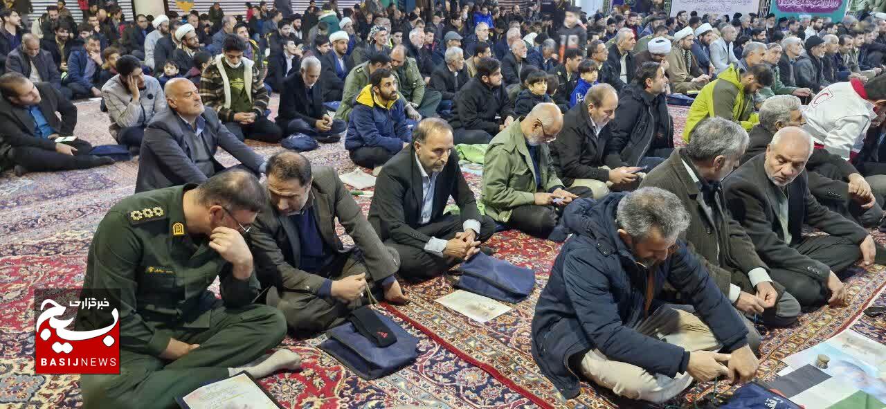 برگزاری مراسم بزرگداشت شهدای مقاومت در دلفان +عکس
