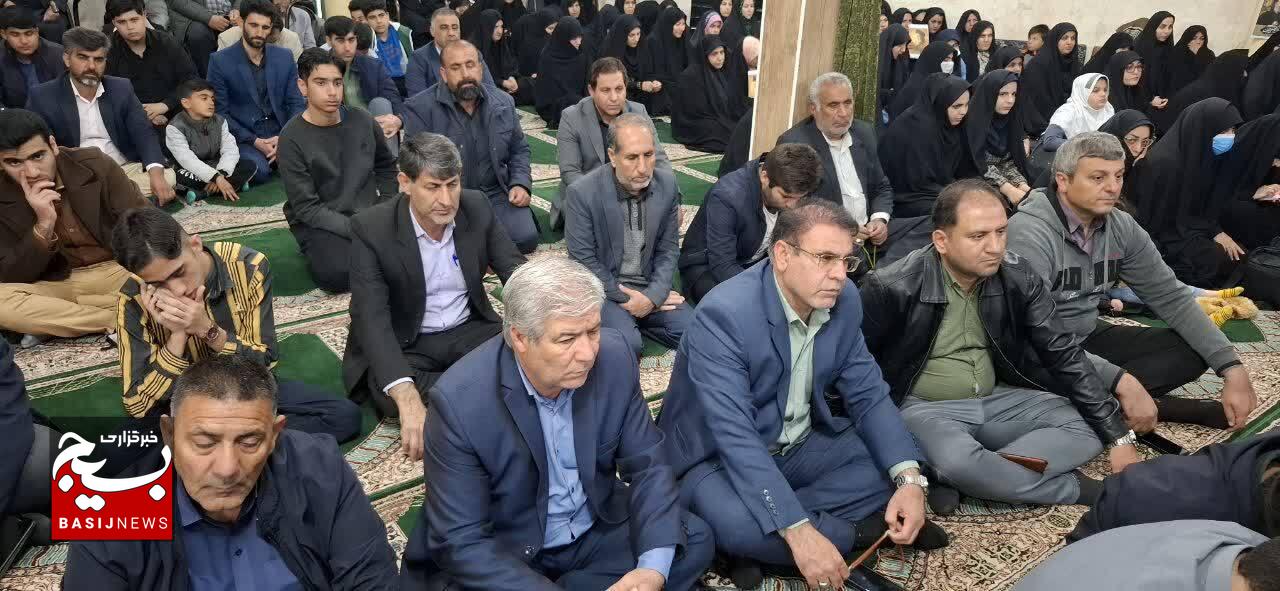مراسم بزرگداشت شهدای مقاومت در پلدختر برگزار شد