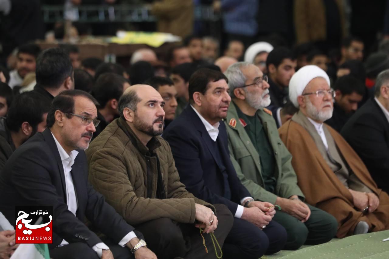 مراسم گرامیداشت شهید سیدحسن نصرالله و شهید سیدهاشم صفی‌الدین در مصلی امام خمینی(ره) تهران با حضور آحاد مردم و مسئولان