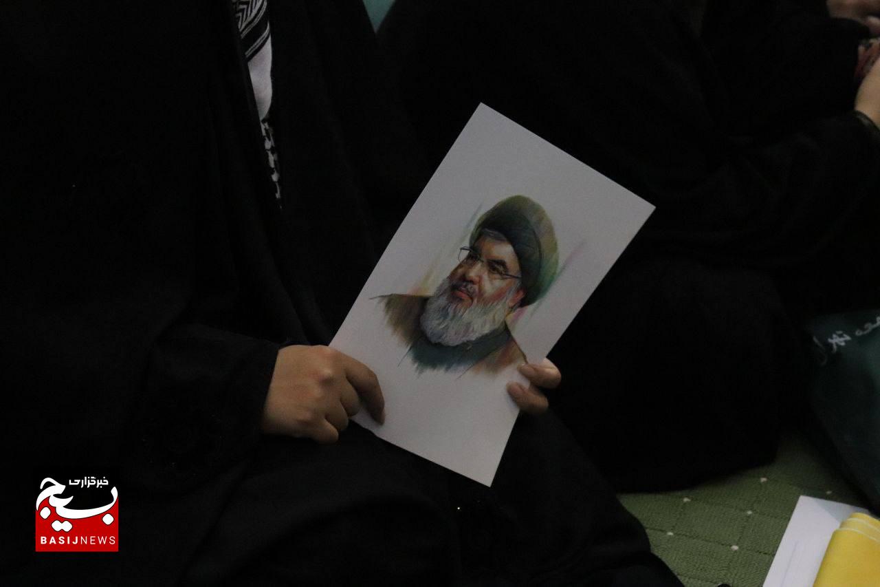 مراسم گرامیداشت شهید سیدحسن نصرالله و شهید سیدهاشم صفی‌الدین در مصلی امام خمینی(ره) تهران با حضور آحاد مردم و مسئولان