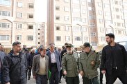 افتتاح فاز دوم پروژه شهیدسلیمانی باحضور فرمانده سپاه در اراک