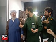 بازدید مسئول نمایندگی ولی فقیه سپاه استان البرز از روند برگزاری اردوی عملی درس آمادگی دفاعی دانش آموزی+تصاویر