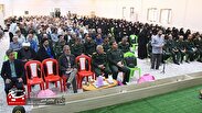 همایش بزرگ بسیجیان در شهرستان دشتستان برگزار شد