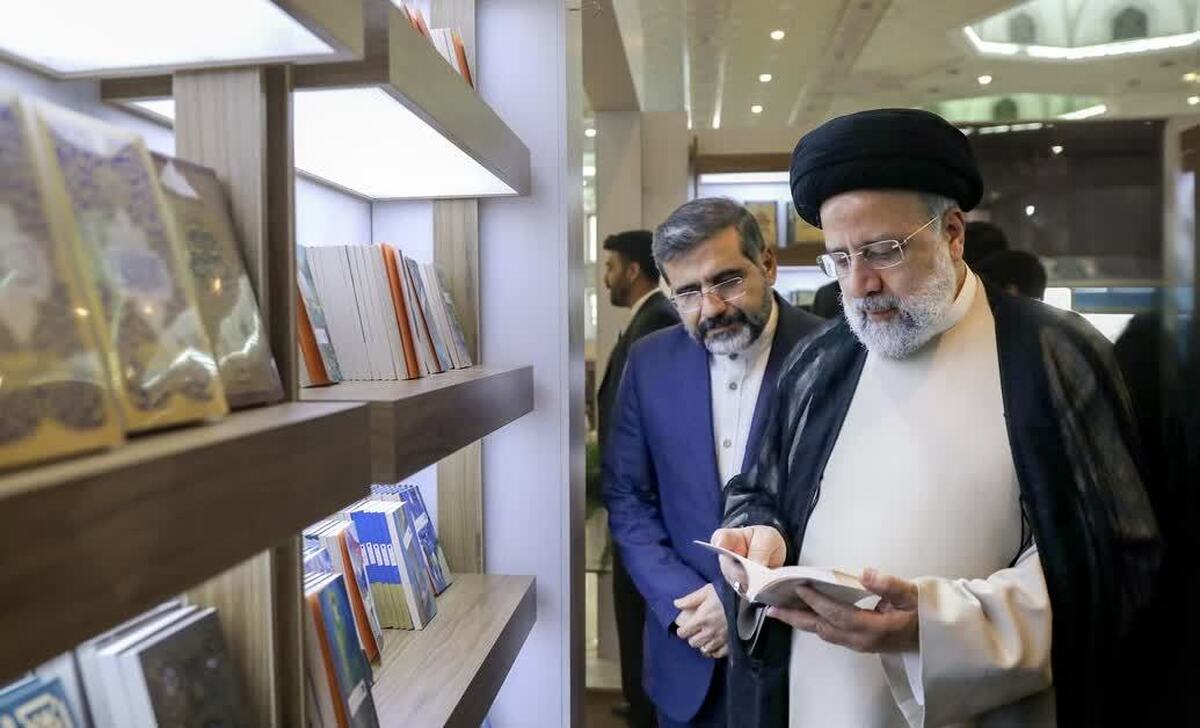 رئیس جمهور از سی‌وپنجمین نمایشگاه بین‌المللی کتاب تهران بازدید کرد