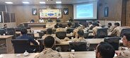 نشست صمیمی سربازان با فرمانده ناحیه بسیج شهرستان بجنورد
