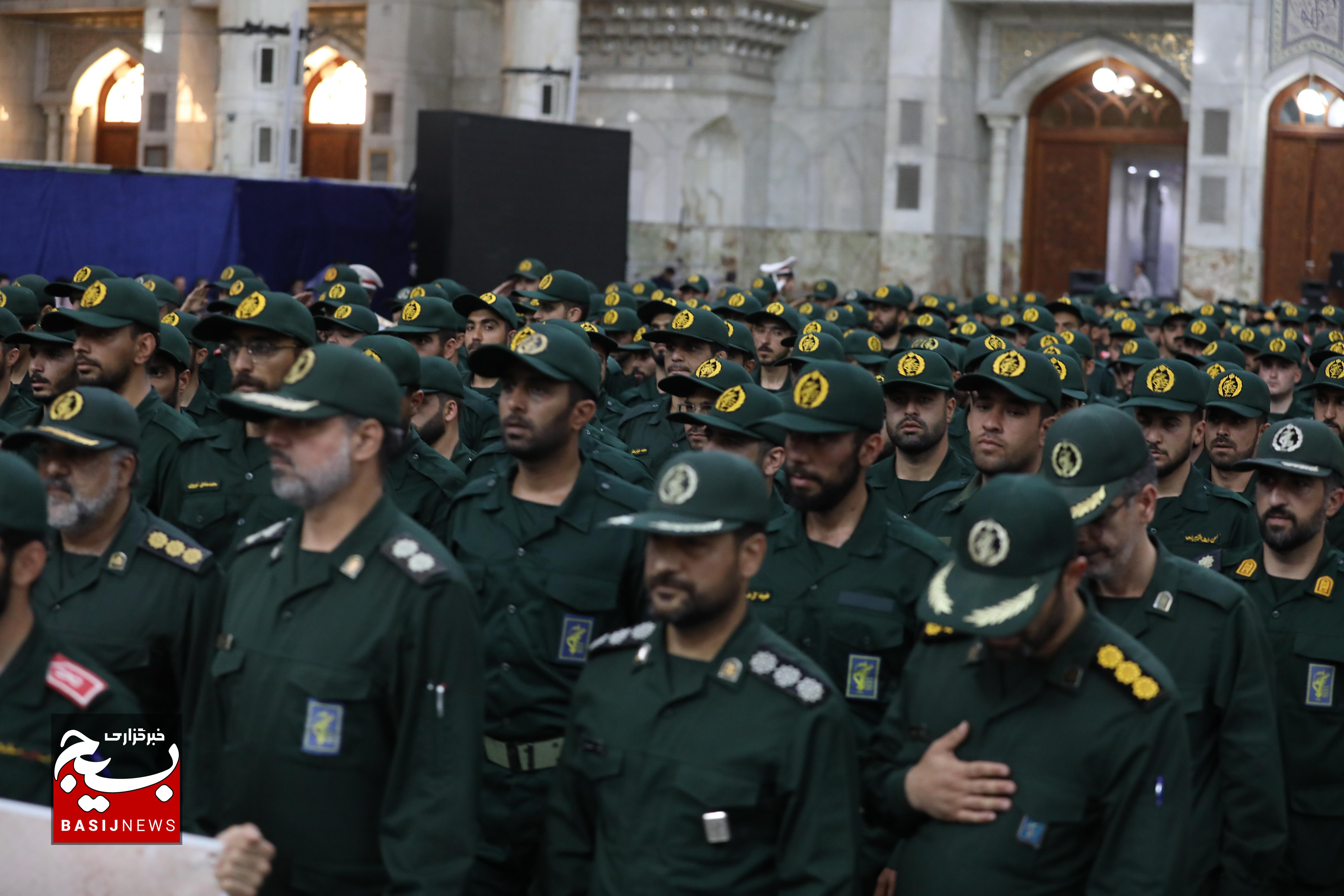 تجدید میثاق کارکنان، اساتید، مربیان و دانشجویان دانشکده شهید مطهری بسیج با آرمان‌های حضرت امام خمینی(ره) و مقام معظم رهبری