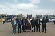 اعزام کاروان زائران اسفراینی به مرقد امام راحل (ره)