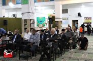 مراسم ۳۵ امین سالگرد رحلت امام خمینی (ره)در مسجد جامع کیانمهر+تصاویر