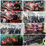 مراسم بزرگداشت شهید رئیسی و حماسه سوم خرداد در شهر سندرک