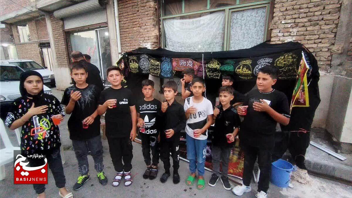 بی‌ریاترین موکب برای امام حسین(ع) توسط بچه های باروق برپا شد