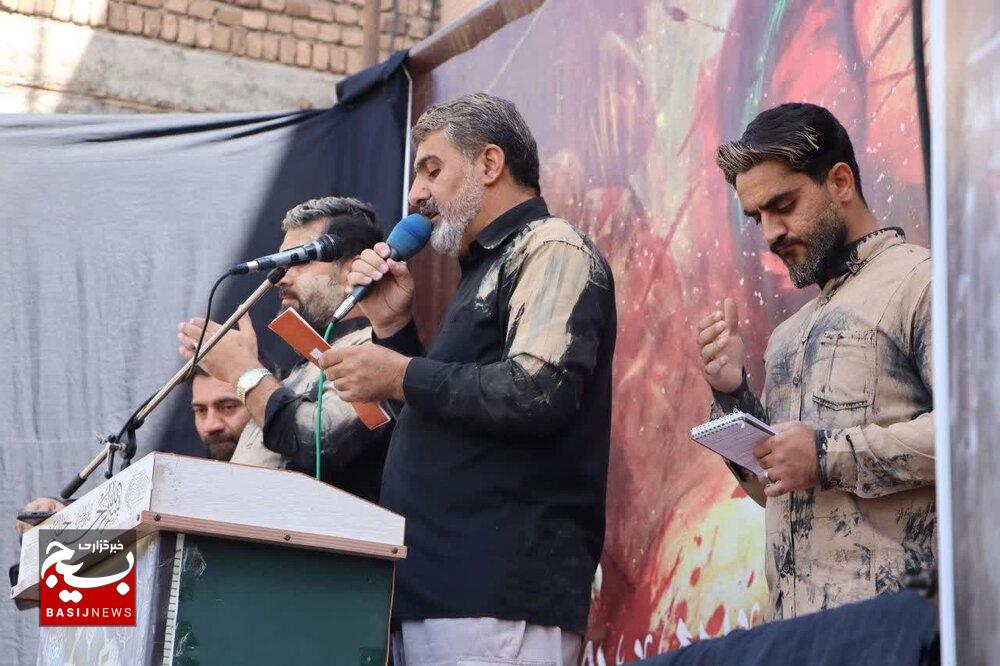 حضور سردار باقری در مراسم عاشواری حسینی+تصویر