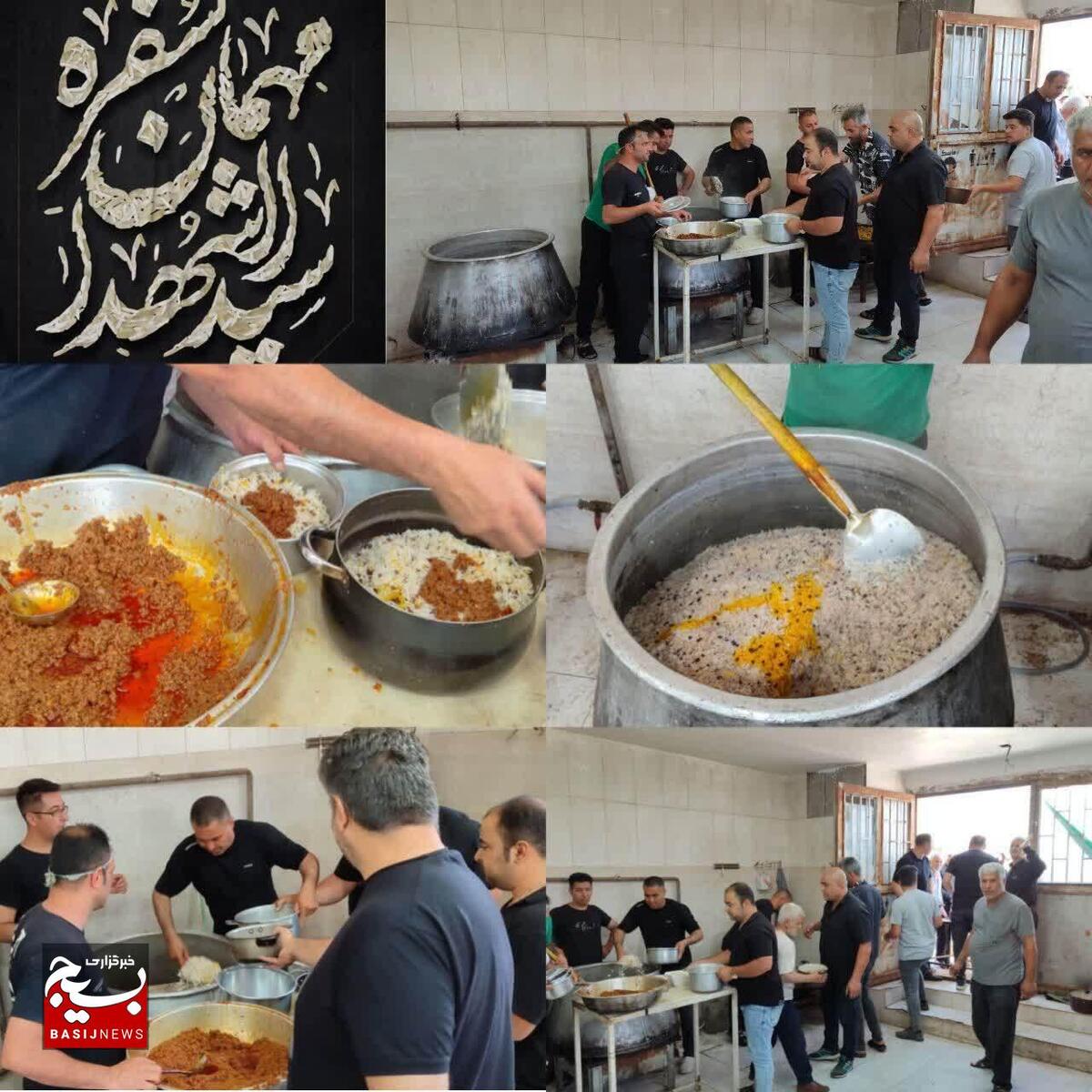 طبخ و توزیع بیش از ۲۳۱ هزار و ۳۶۰ پرس طعام حسینی توسط جهادگران بسیج سازندگی