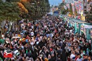 حضور پرشور زنجانی ها در جشن میهمانی کیلومتری رهروان غدیر