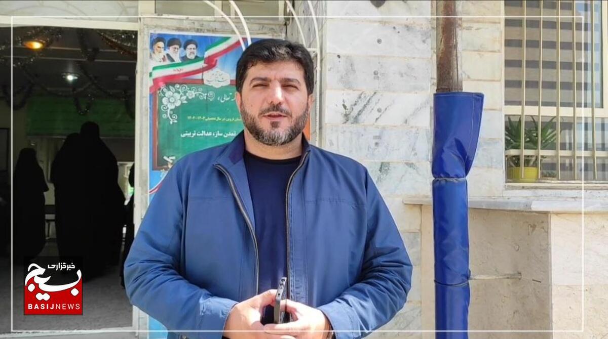 مصاحبه با دکتر ابوذر محمدی فرمانده ناحیه بسیج دانشجویی استان قزوین با موضوع دعوت از عموم مردم و جامعه دانشگاهی به رای دادن و حضور حداکثری در انتخابات