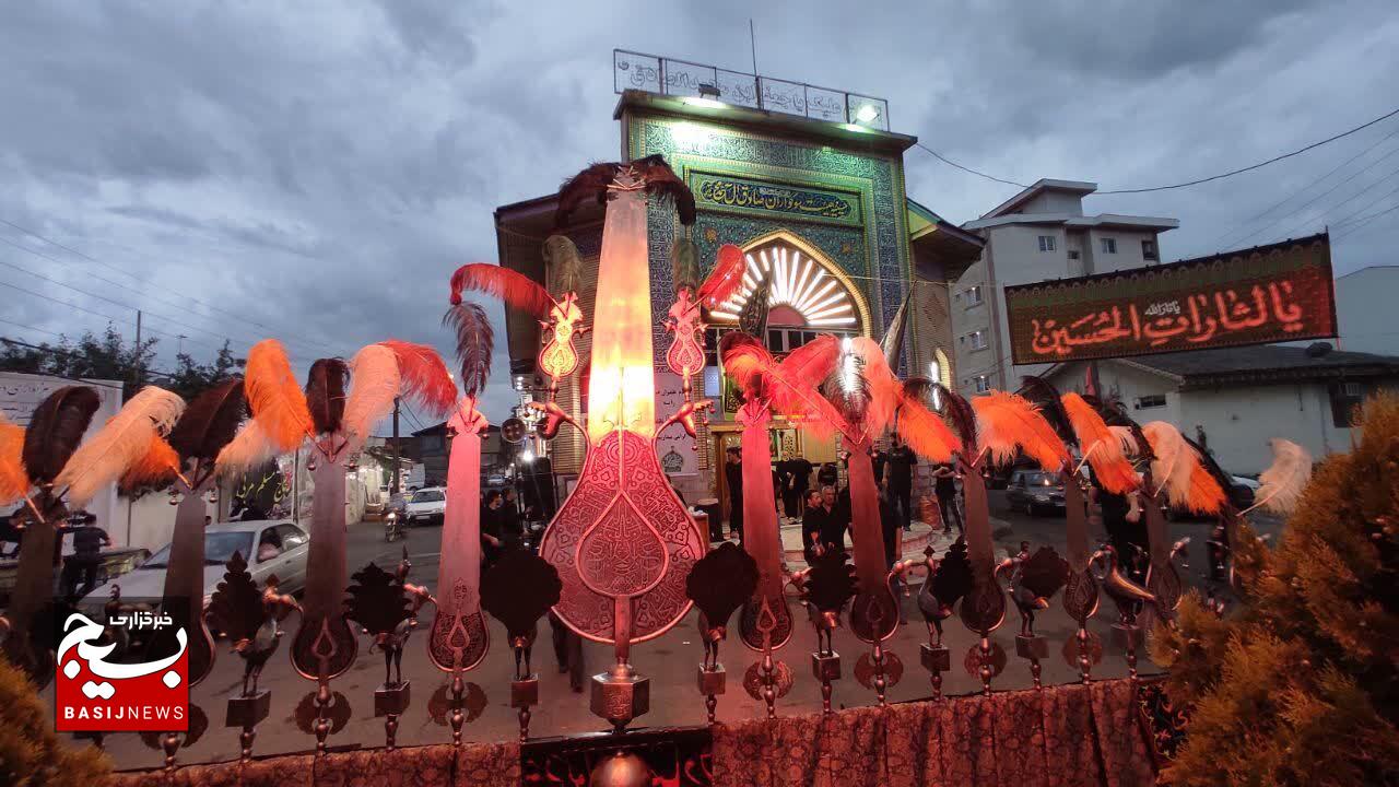 مراسم کاروان علمبران سرو سالار شهیدان حضرت اباعبدالله الحسین (ع)