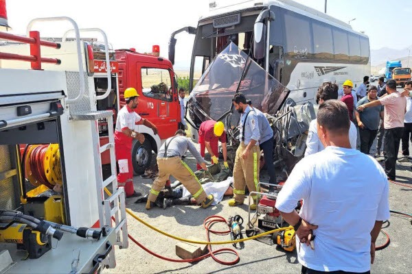 ۶ نفر فوتی در دو حادثه ترافیکی در همدان