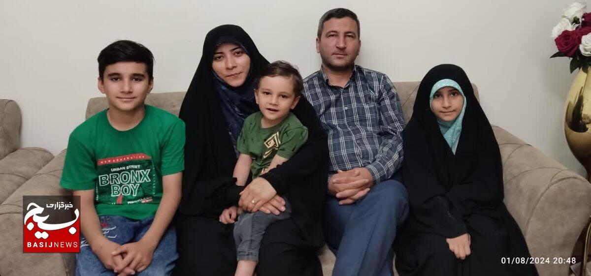 شیرین ترین لحظات زندگی خانواده پنج نفره ما، در اردوهای جهادی می گذرد