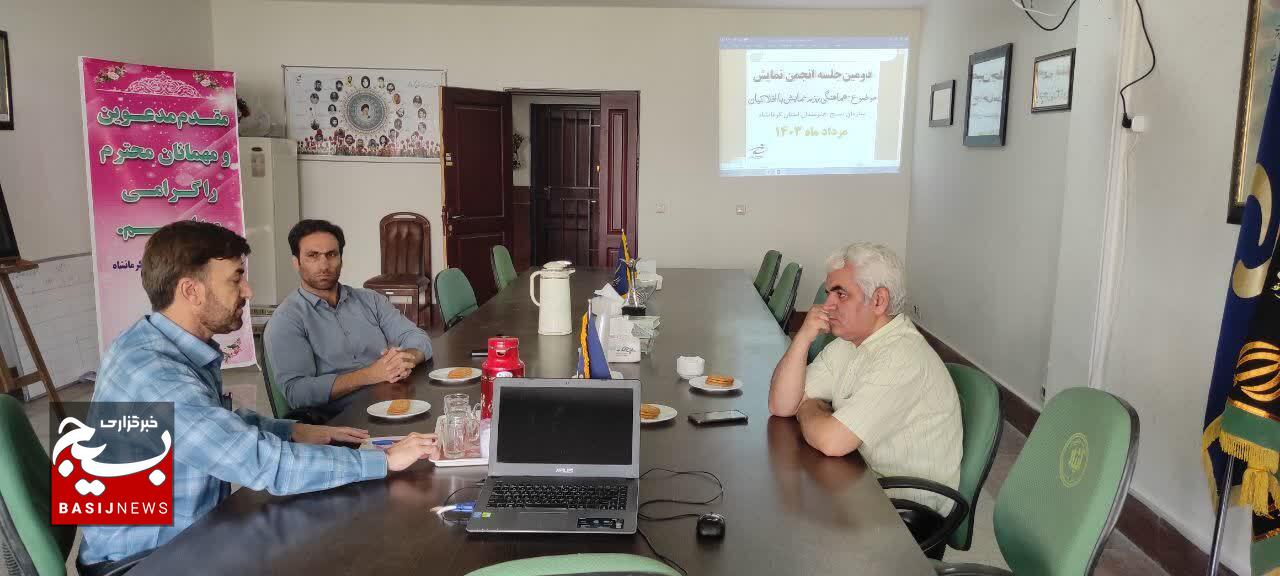 برگزاری دومین نشست هماهنگی انجمن نمایش سازمان بسیج هنرمندان استان کرمانشاه