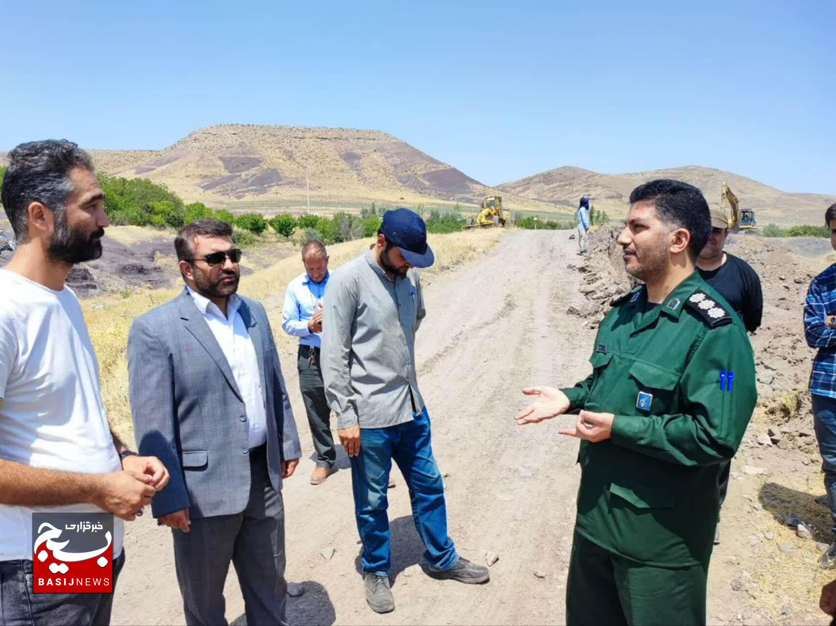 آبرسانی به روستای قاشقاتپه بخش قره پشتلوی شهرستان زنجان