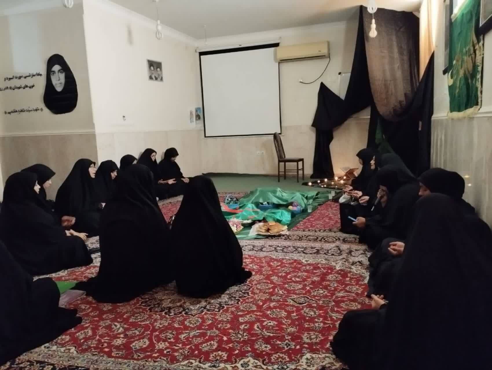 سفره‌ی مهمانی حضرت رقیه (س) درشادگان