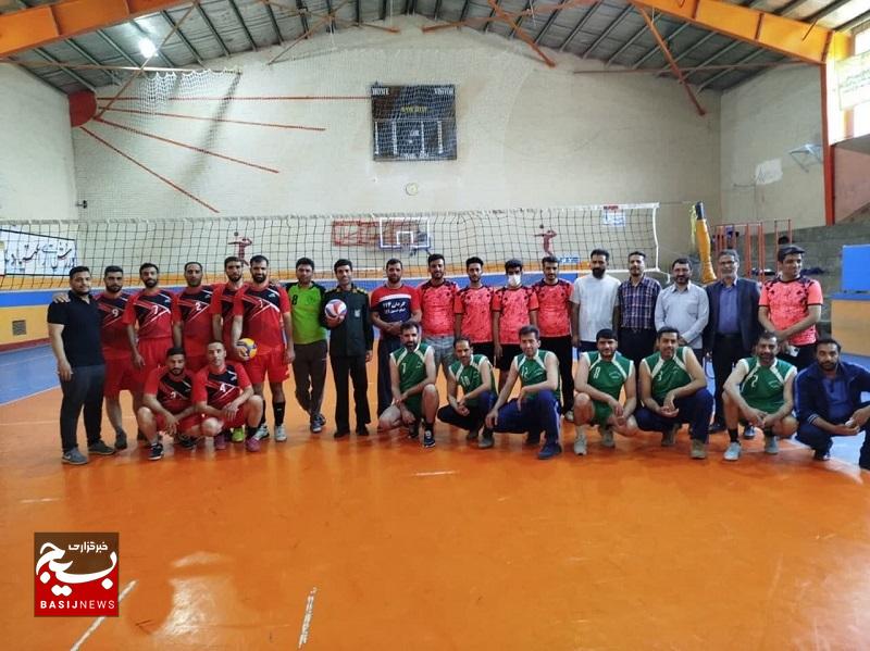 شرکت پایوران گردان در مسابقات والیبال استانی