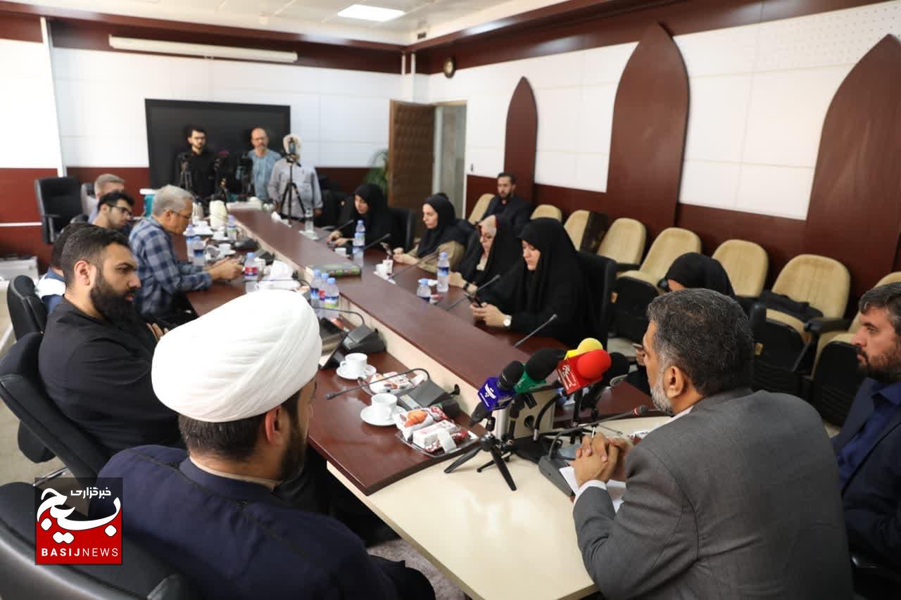 نشست خبری مسئول سازمان بسیج جامعه پزشکی با محوریت تشریح برنامه‌های این سازمان به مناسبت اربعین حسینی