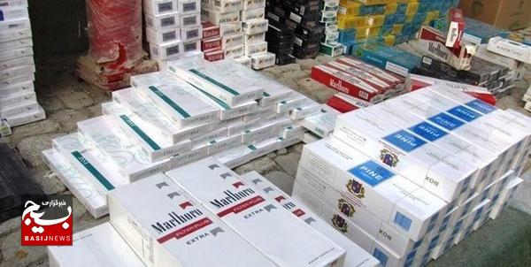 کشف بیش از ۲۳۰ هزار نخ سيگار قاچاق در اردبيل