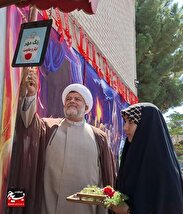 نواختن زنگ مهر، ایثار و مقاومت در تربت‌جام+فیلم و تصاویر