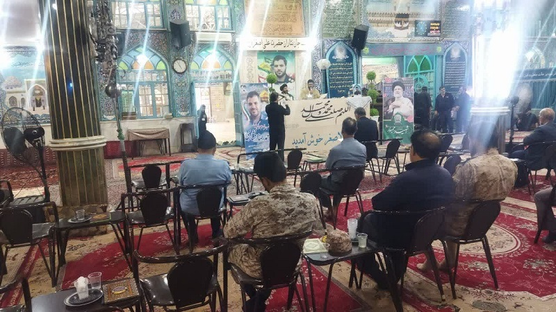 مراسم چهلمین روز شهادت پاسدار سپاه اسلام احمدرضا افشاری
