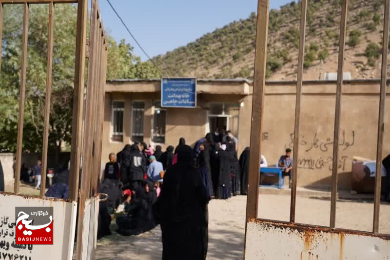 اردو جهادی بسیج دانشجویی دانشگاه علوم پزشکی یاسوج در روستای چاهن