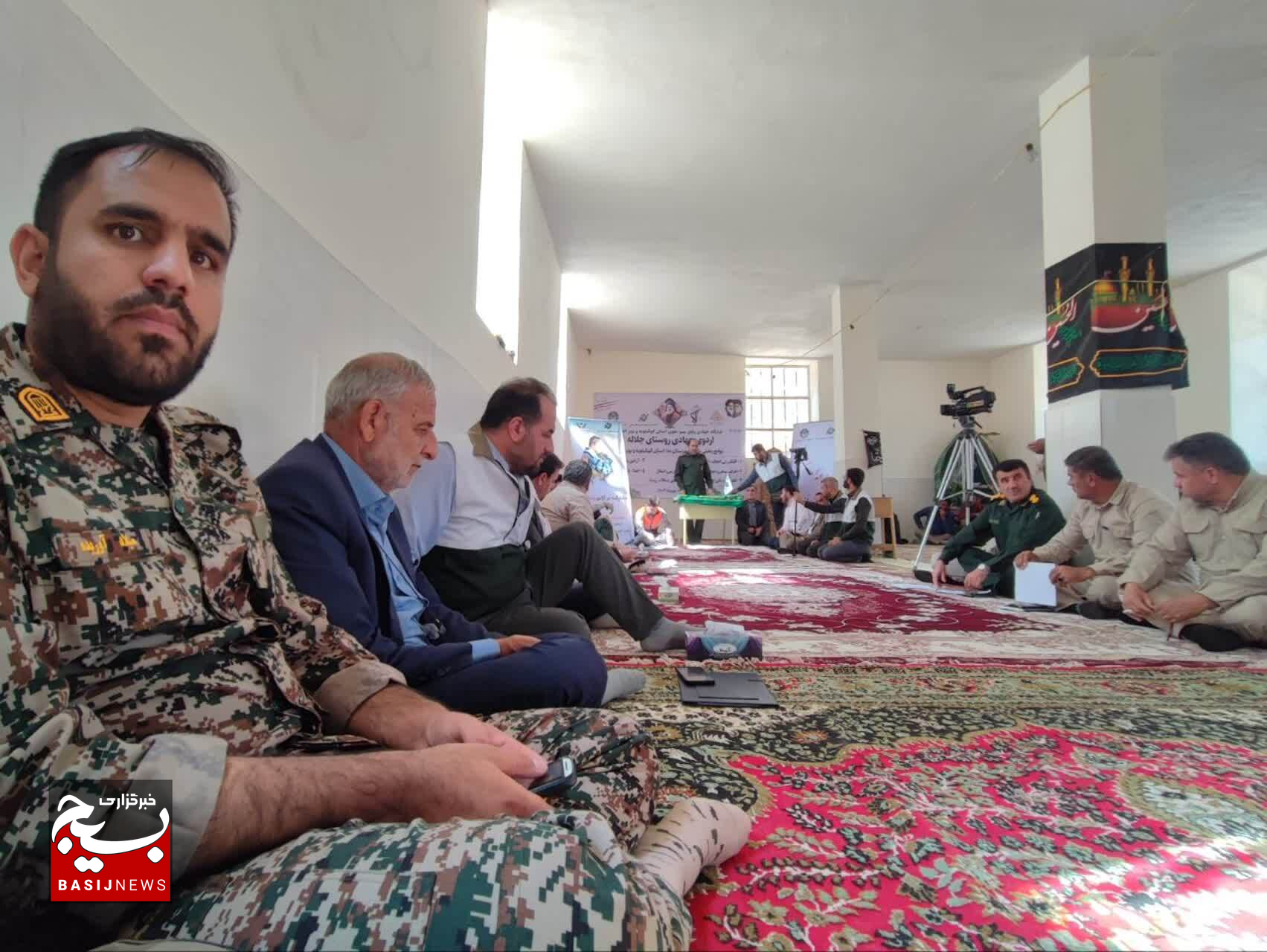 اردوی جهادی سپاه فتح و دستگاه های اجرایی در منطقه جلاله