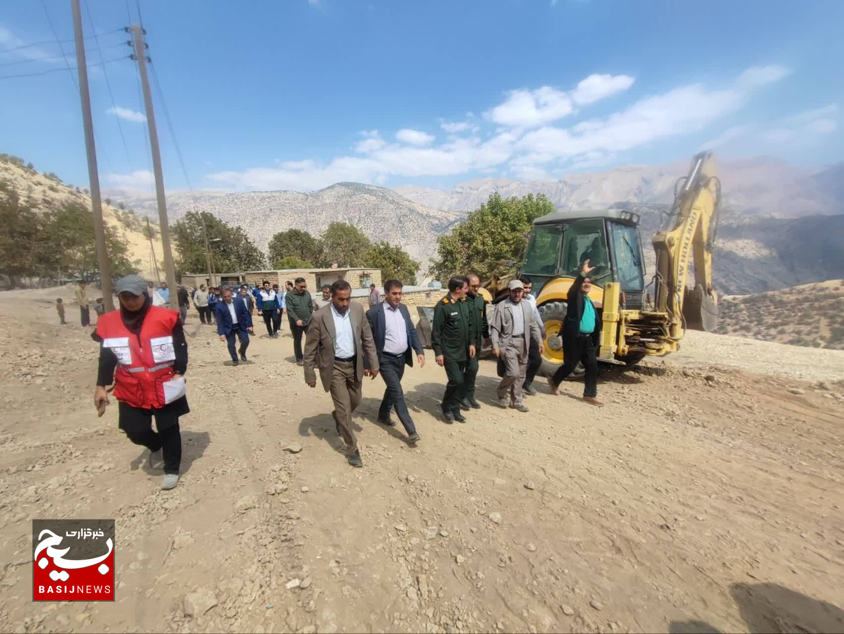 اردوی جهادی سپاه فتح و دستگاه های اجرایی در منطقه جلاله