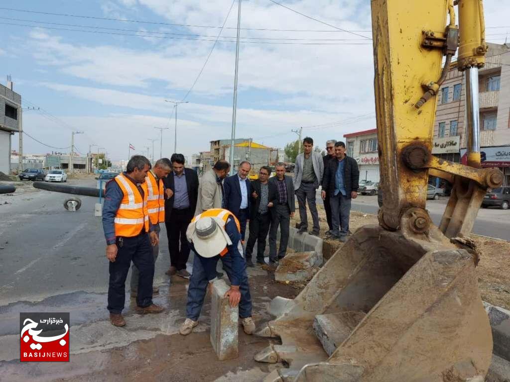 مشکل هدررفت آب شهر خلخال برطرف می‌شود