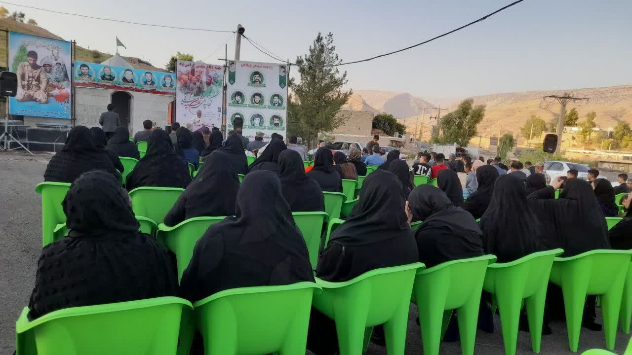 برگزاری یادواره شهدای روستای القچین علیا