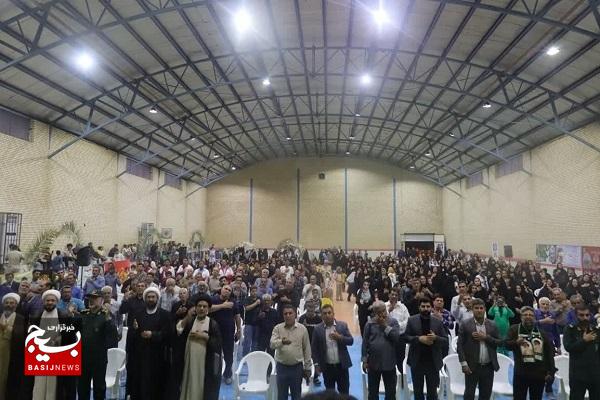 برگزاری یادواره ۲۳  شهید آسمانی دهستان هنگام قیروکارزین + عکس