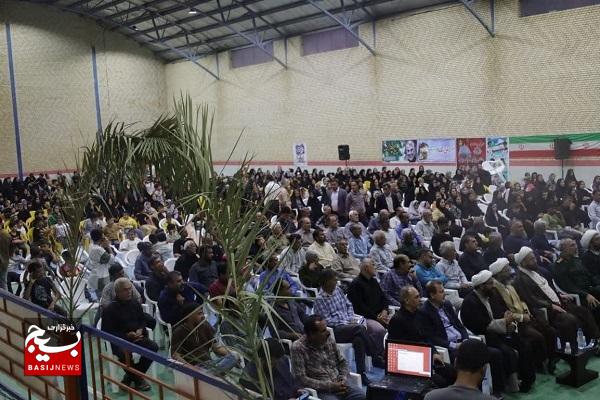 برگزاری یادواره ۲۳  شهید آسمانی دهستان هنگام قیروکارزین + عکس