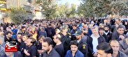 تشییع شهید مهدی پریشانی در خمینی شهر