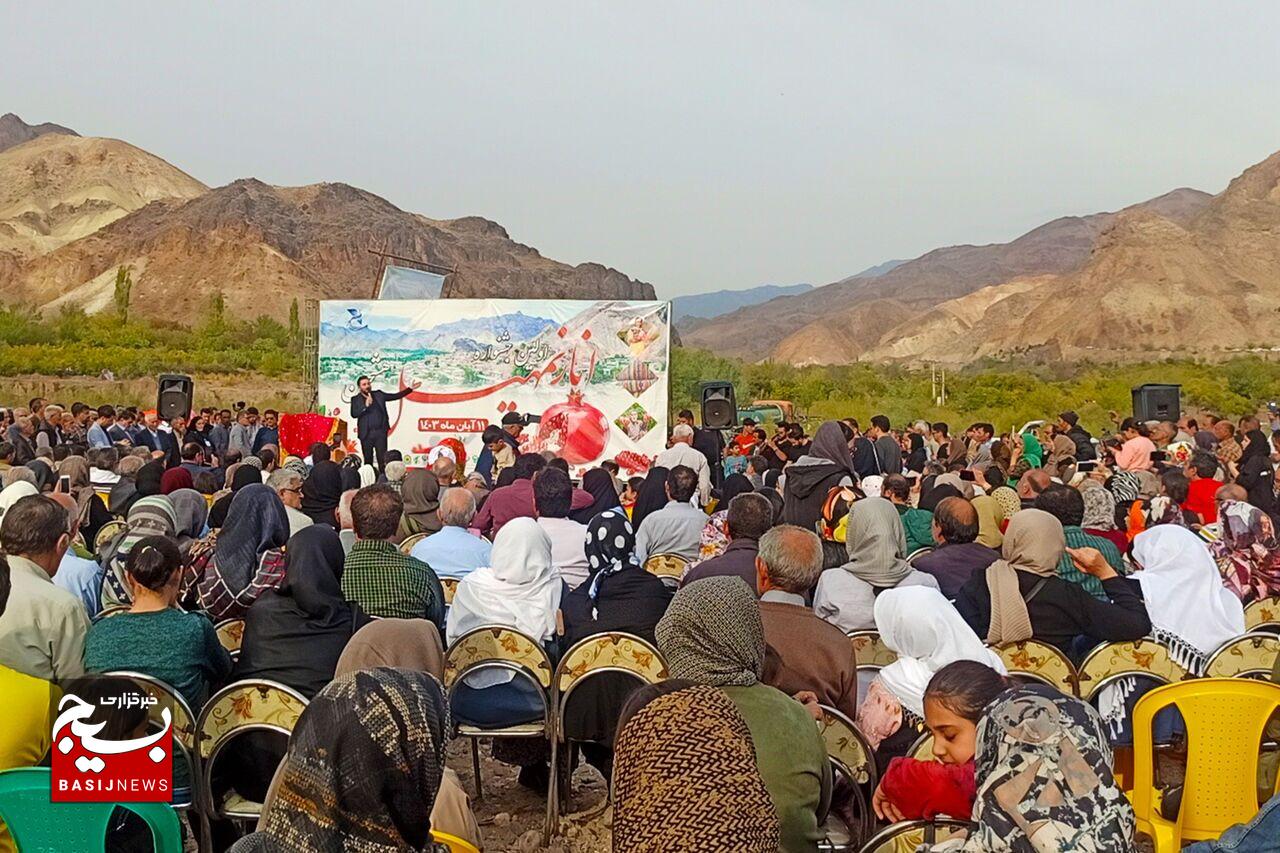 نخستین جشنواره انار روستای نمهیل خلخال برگزار شد