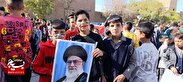 خروش استکبارستیزی مردم نصرآباد در راهپیمایی یوم‌الله ۱۳ آبان+فیلم و تصاویر