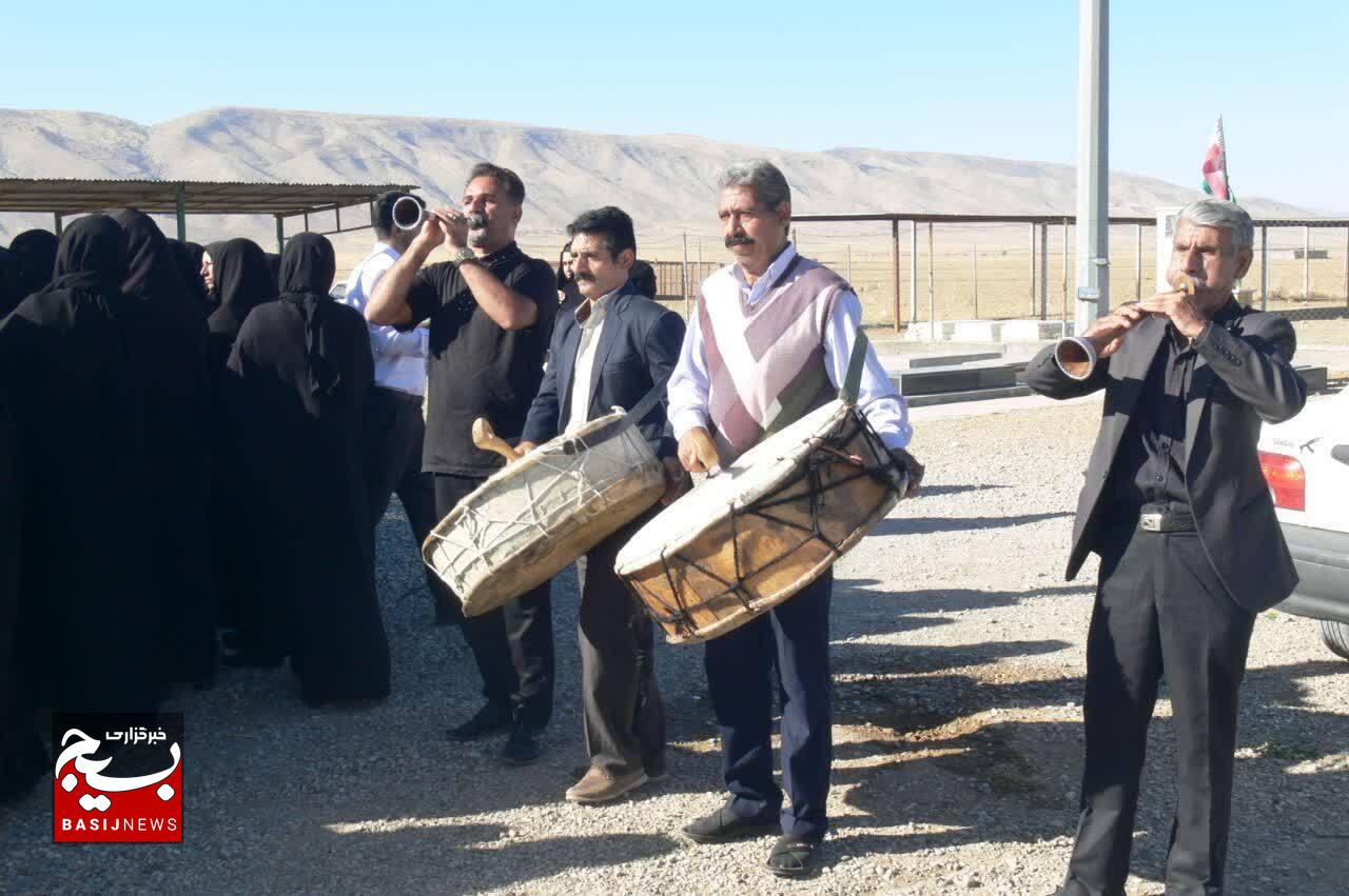 برگزاری دومین یادواره شهدای انتظامی شهرستان رومشکان و اولین سالگرد شهادت شهید مدافع امنیت ایوب رومیانی