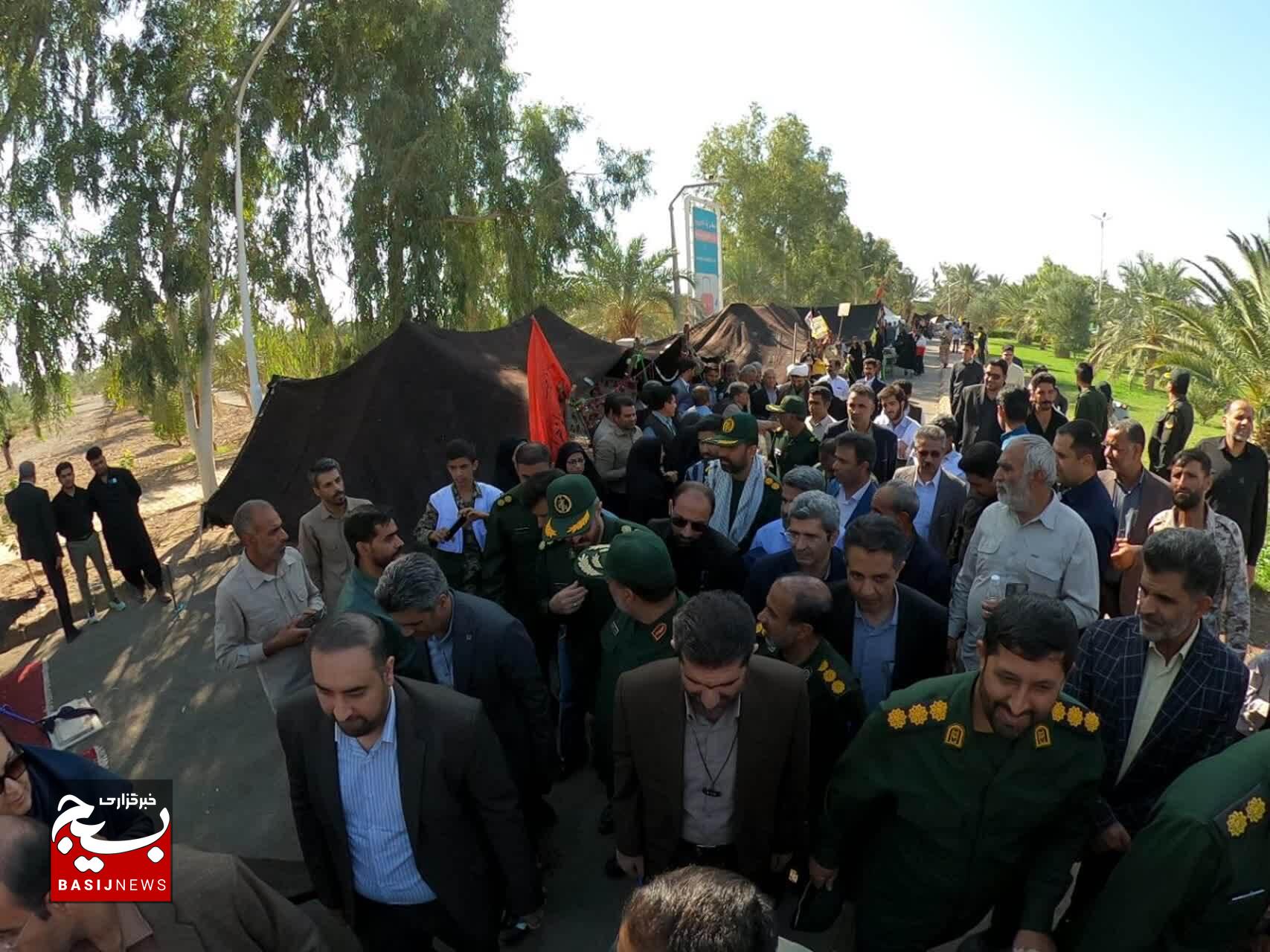 آغاز رزمایش خدمت رسانی بسیج عشایری کشور در شهرستان بم