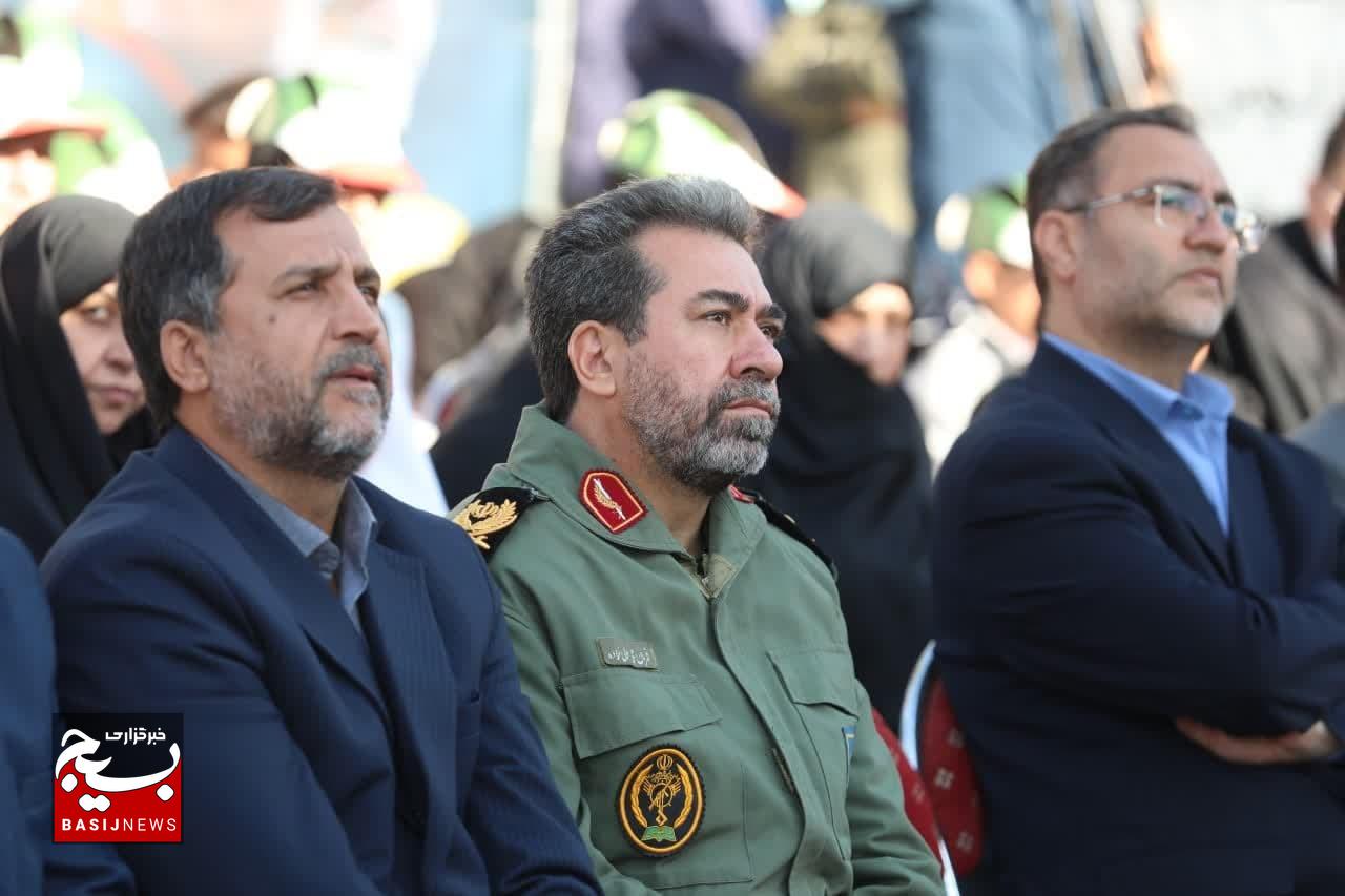 آیین «افتتاحیه اردو‌های ملی راهیان نور» با حضور معاون هماهنگ‌کننده سپاه در گلزار شهدای تهران