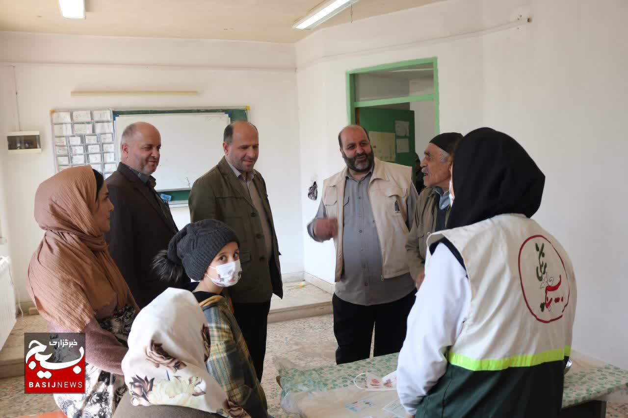 اردوی جهادی بسیج اصناف رودبار به روستای گورد عمارلو