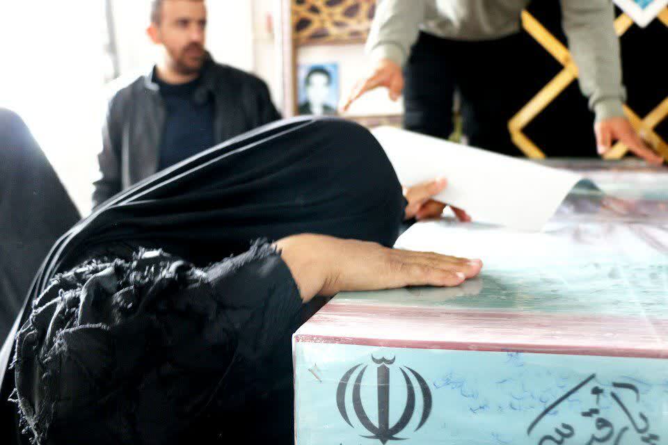 استقبال  الشترها از ۴ شهید گمنام دفاع مقدس